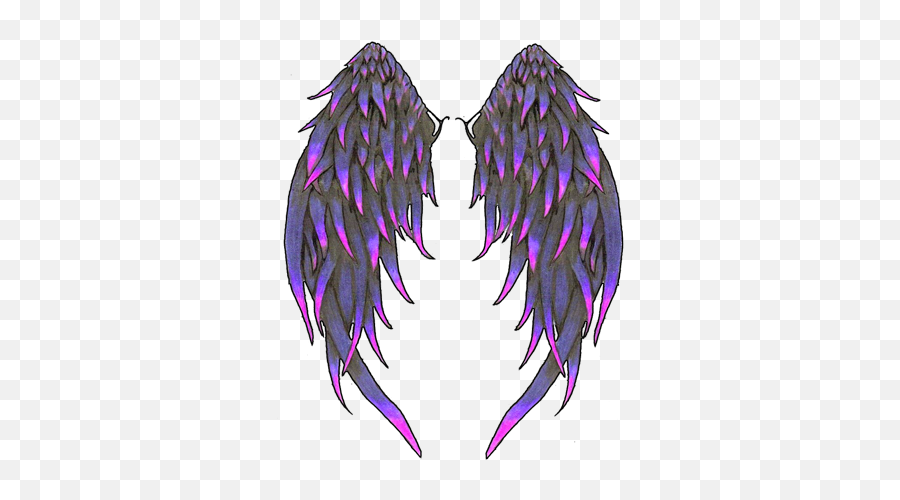 Angel Wings Tattoos High Quality Png - 6665 Transparentpng Colored Angel Wings Drawing,Angel Wings Png