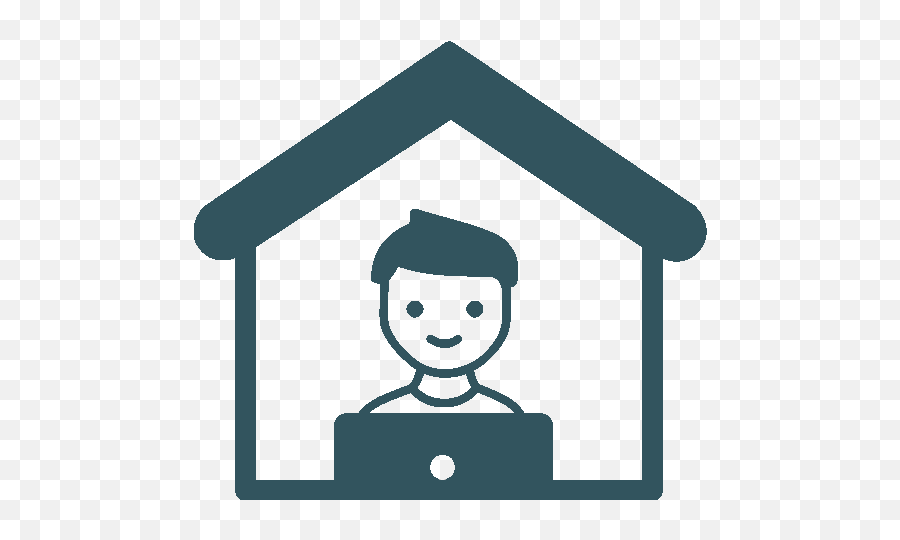 Work - Work From Home Icon Png Transparent,Work From Home Icon