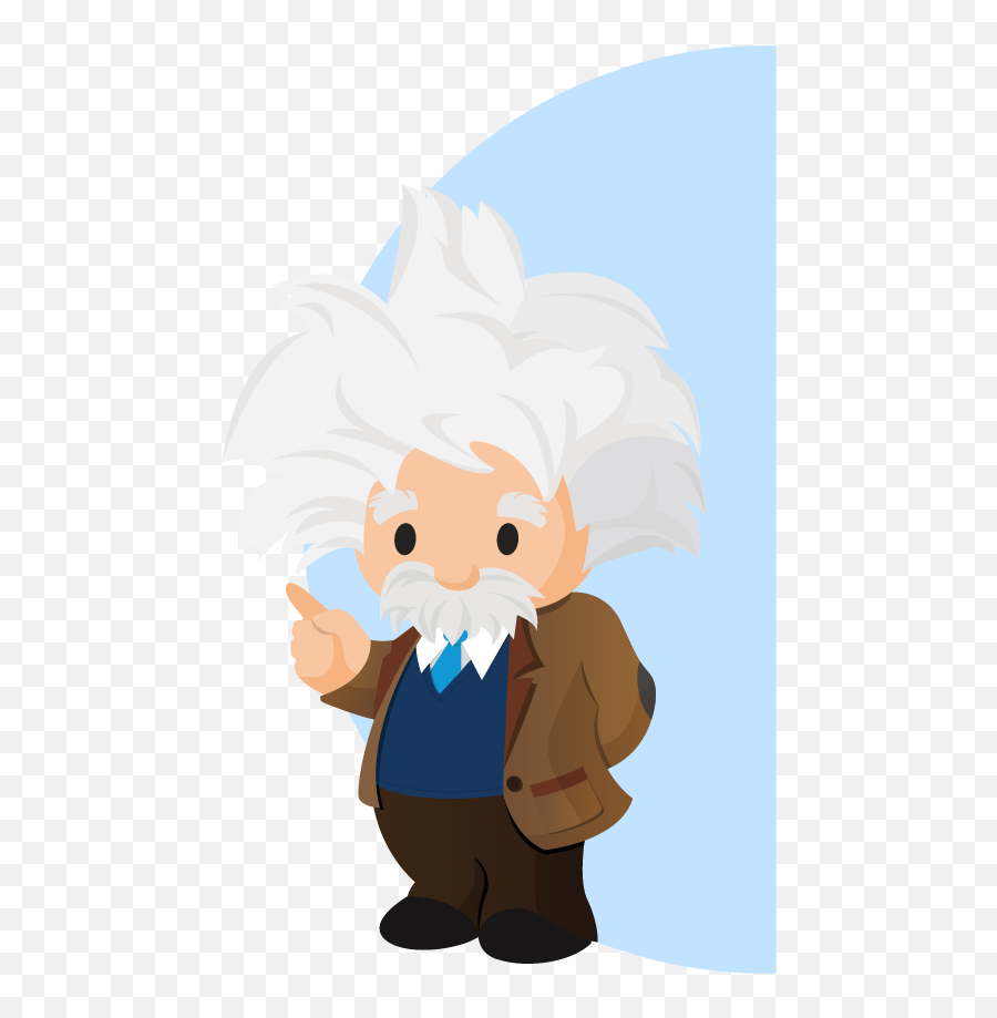 Meet The Salesforce Characters And Mascots - Salesforce Einstein Png,Albert Einstein Icon