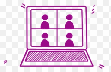Whatu0027s The Difference Between Virtual Meetings And Online - Laptop png