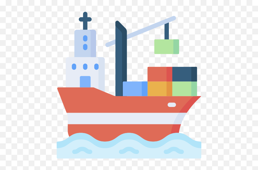 Cargo Ship - Free Transport Icons Shipper In Logistics Png,Vessel Icon