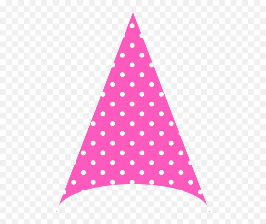 Download New Years Party Hat - Pink Birthday Party Hat Transparent Background Png,New Years Hat Transparent