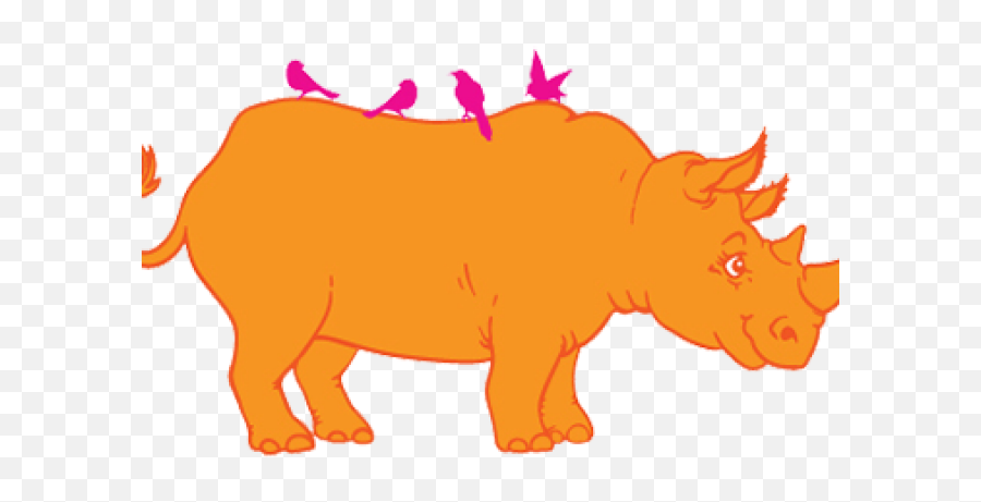 Rhino Clipart Transparent - Clip Art Png,Rhino Png