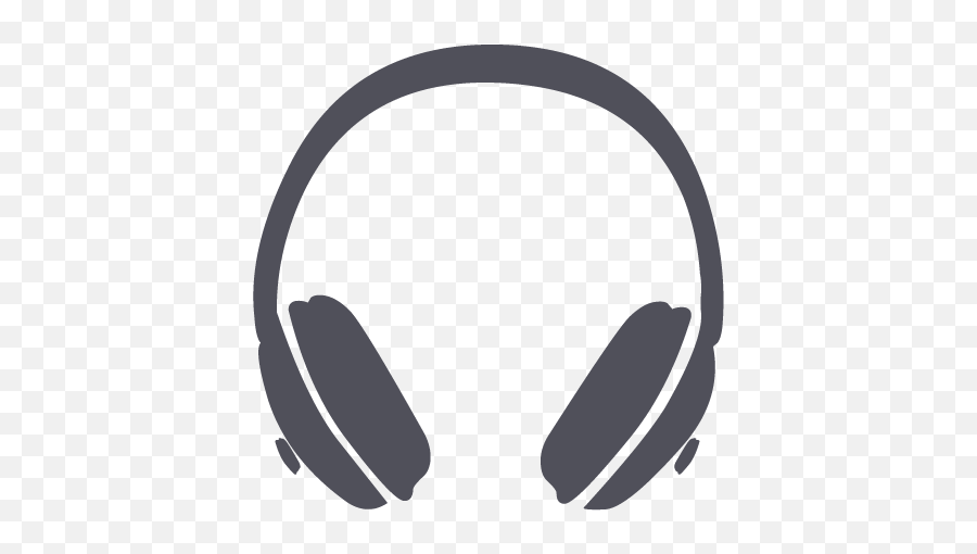 Headphones Png Icon - Music Icon Grey Png,Headphones Icon Png