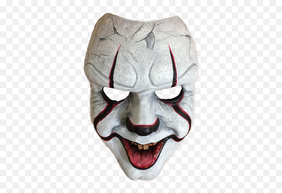 Pennywise 2017 Mask Png Official Psds - Pennywise Mask Png,Spiderman Mask Png