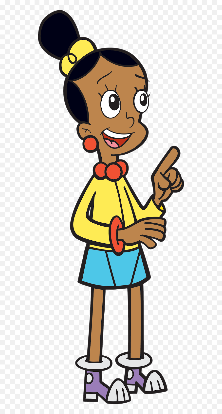Check Out This Transparent Cyberchase Jackie Showing With Png Finger