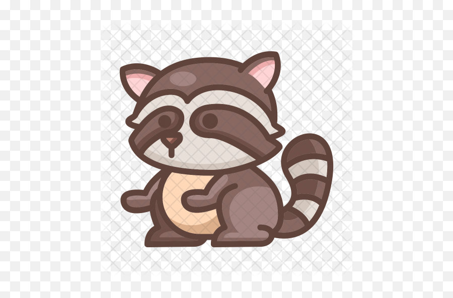 Raccoon Icon - Cartoon Png,Raccoon Png