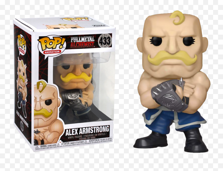 Pop Vinyl Fullmetal Alchemist Alex Armstrong Glitter Exc - Pop Fullmetal Alchemist Armstrong Png,Fullmetal Alchemist Png