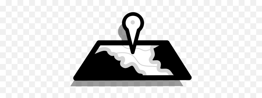 Location Map World Icon - Map Cartoon Black And White Png,Map Png Icon -  free transparent png images 