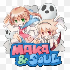 Soul Eater Maka And Evans - Cartoon png