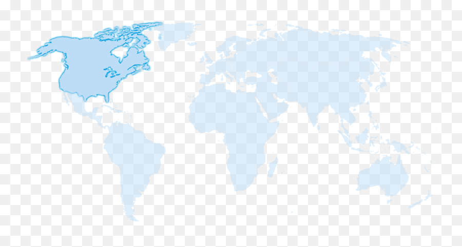 North America - World Map Png,North America Png