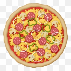 Emoji Clipart Pizza - Food Png,Pizza Emoji Png