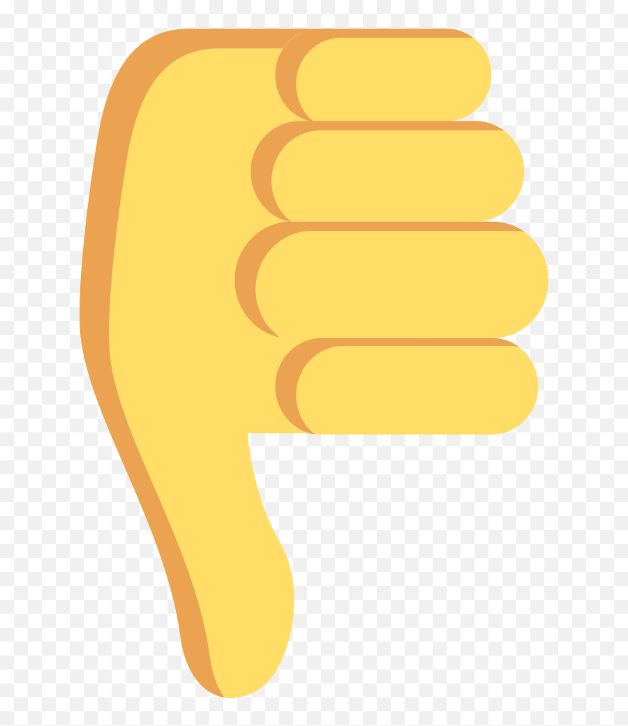 Thumbs Down Emoji Png - Thumbs Down Emoji Vector,Thumbs Down Transparent Background