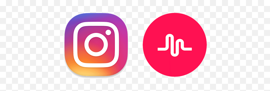 Musically Icon - Instagram And Musically Logo Png,Musical Ly Png