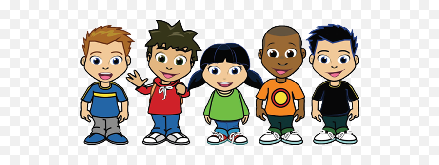 Download Kids Png Pic - Niños De Diferentes Razas,Cartoon Kids Png