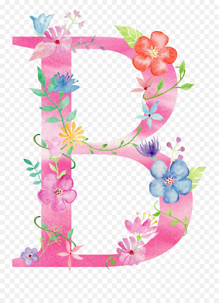 Pin By Susan Marshall - Flower Letter B Png,Letter B Png