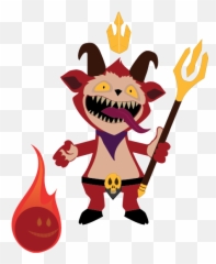 Little Devil Teemo Clipart - Cartoon Transparent Cartoon Clip Art Png,Teemo Png