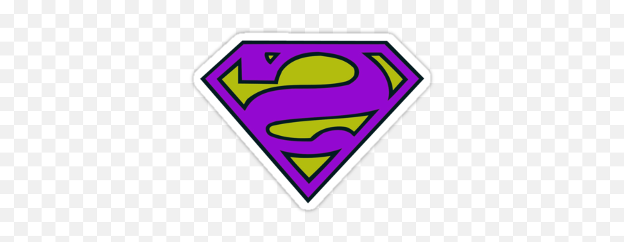 Bizarro Superman Logo Stickers By Browncoatalex Redbubble - Superman Clipart Free Png,Superman Logo Clipart