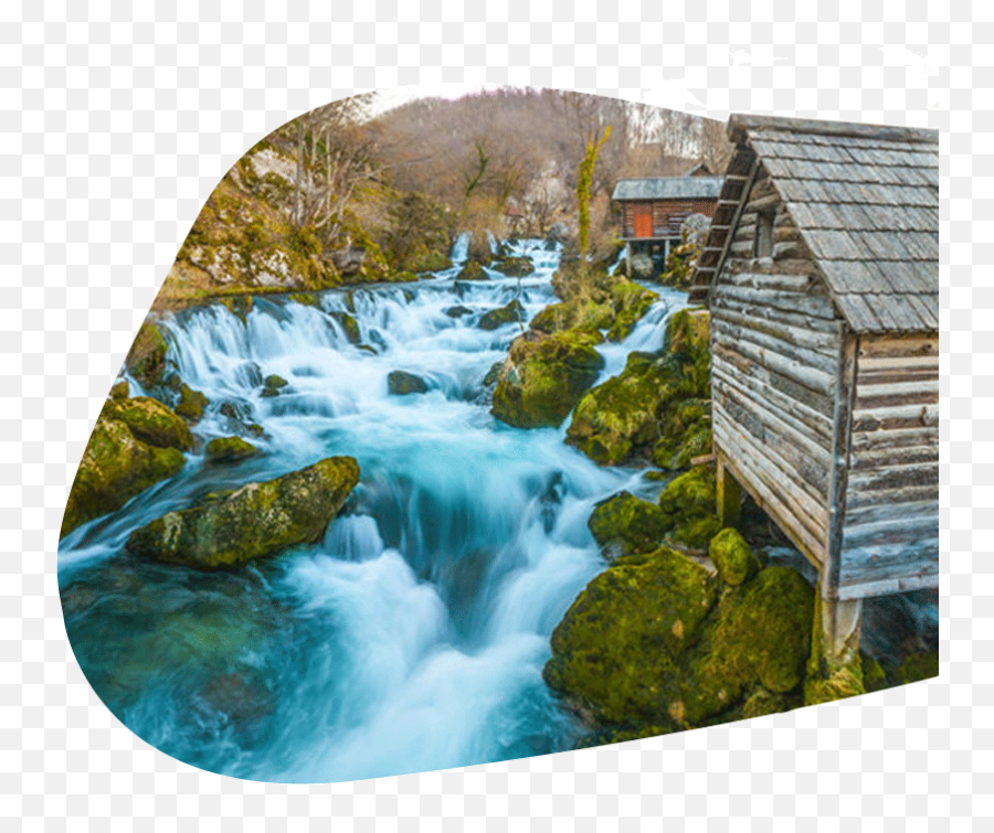 Republic Of Srpska Nature - Krupa Na Vrbasu Slapovi Png,Water Stream Png