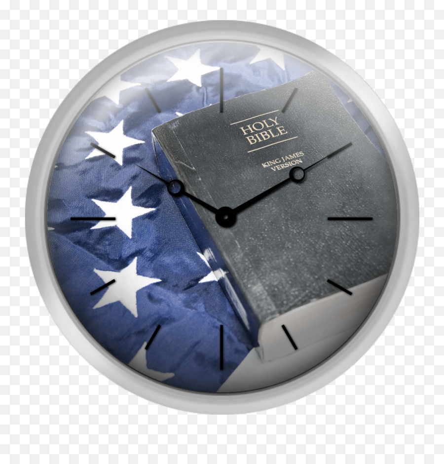 Xpress Clocks - Gallery Holy Bible Wall Clock Png,Holy Bible Png