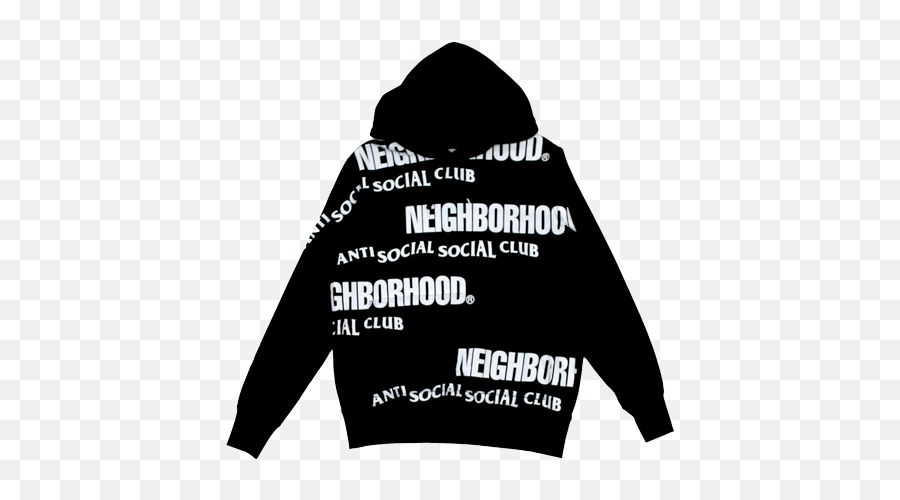 Anti Social Club Neighborhood - Long Sleeve Png,Anti Social Social Club Logo