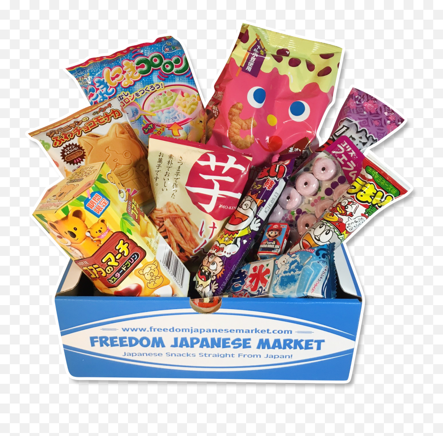 Download Hd Japanese Snacks And Candy From Freedom - Japanse Snacks Png,Snacks Png