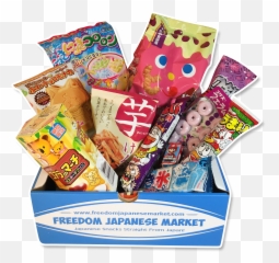 Download Hd Japanese Snacks And Candy From Freedom - Japanse Snacks Png,Snacks Png