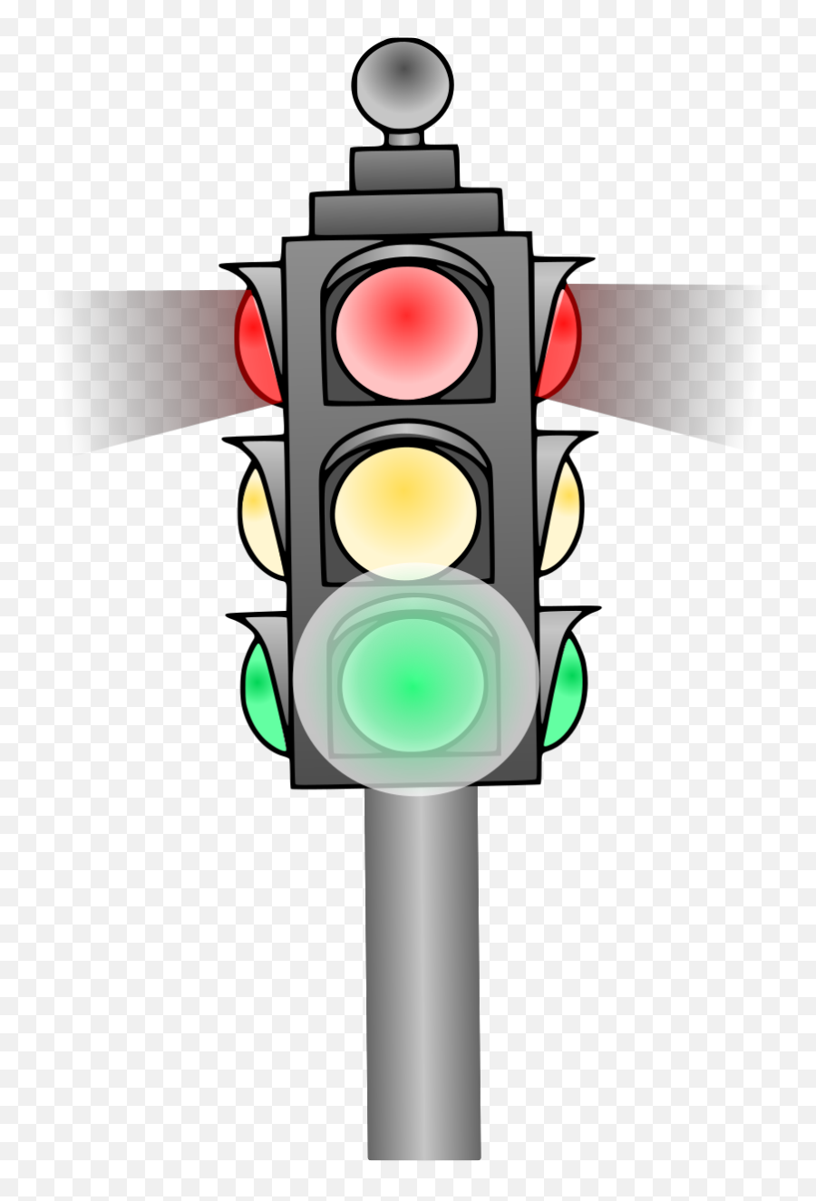 Traffic Light Svg Vector Clip Art - Svg Clipart Traffic Clip Art Red Light Png,Stop Light Png