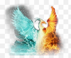 Download Scphoenix Phoenix Ice Fire Iceandfire Flame - Fire And Ice Phoenix Png,Phoenix Png