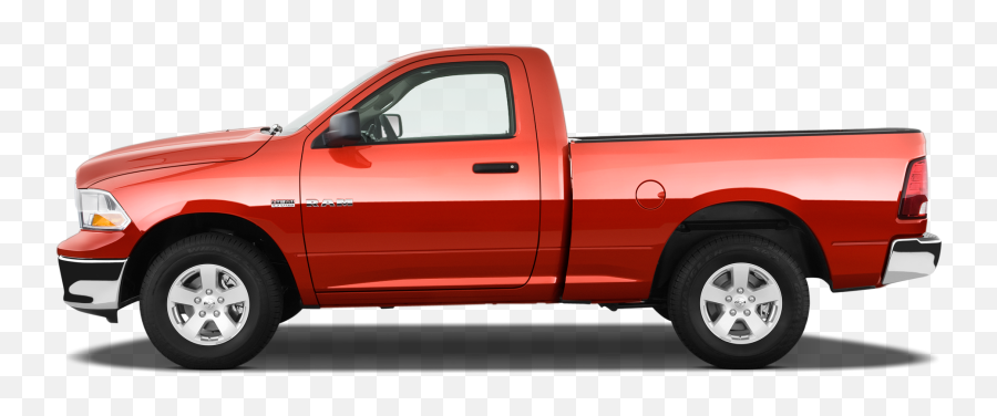 Side Pickup Truck Png Transparent Image - Pickup Truck Side View,Red Truck Png