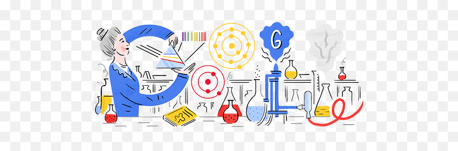 Hedwig Kohns 132nd Birthday - Google Doodle Hedwig Kohn Physicist Png,Hedwig Png