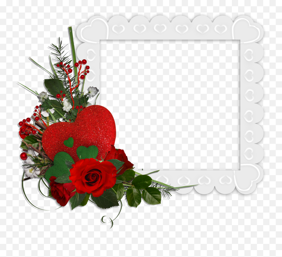 Beautiful Rose Flower Frames Png Image Frame