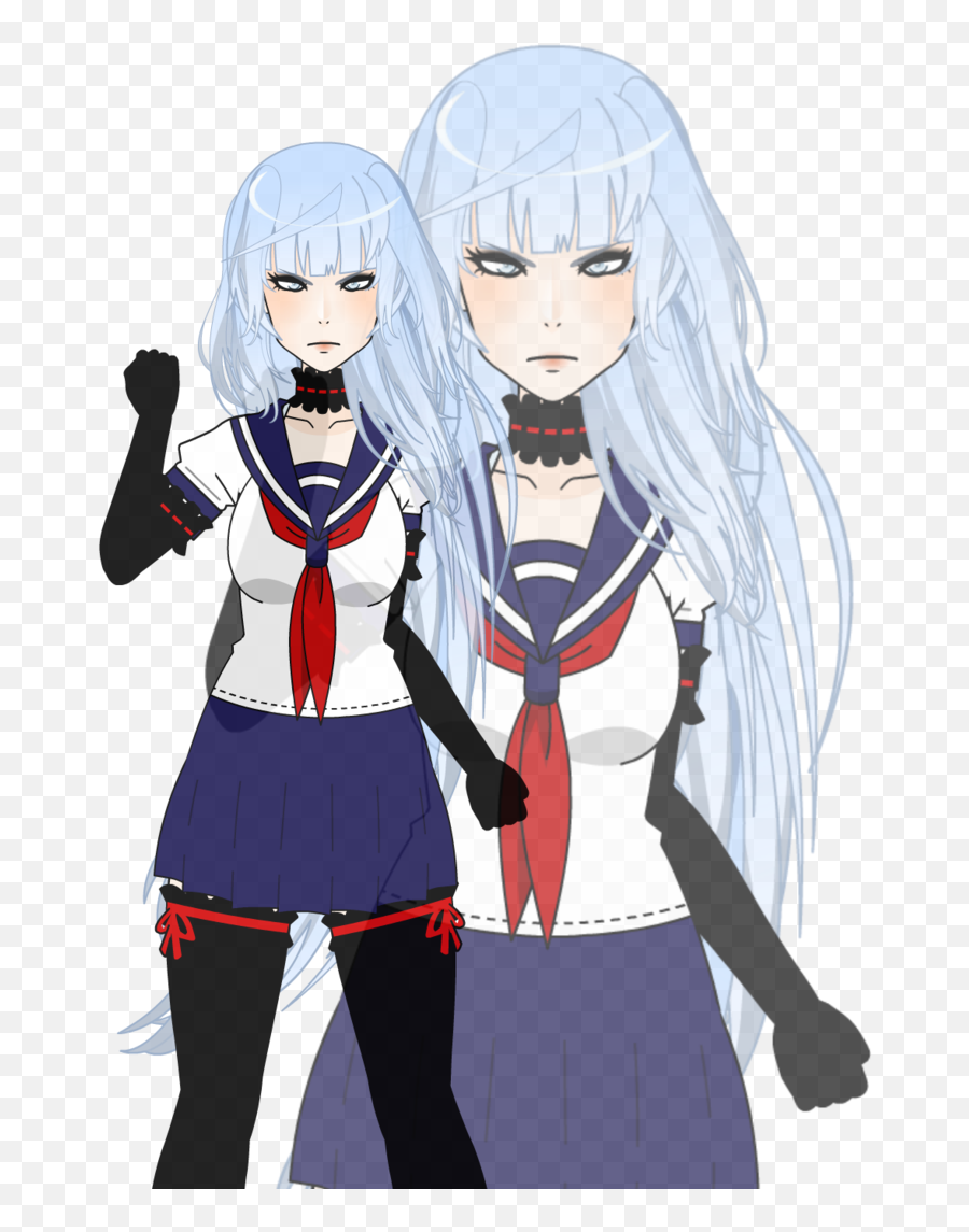 Megami Saikou Kisekae Yandere Simulator Rival By Rh - Yandere Simulator Megami Fanart Png,Yandere Simulator Logo