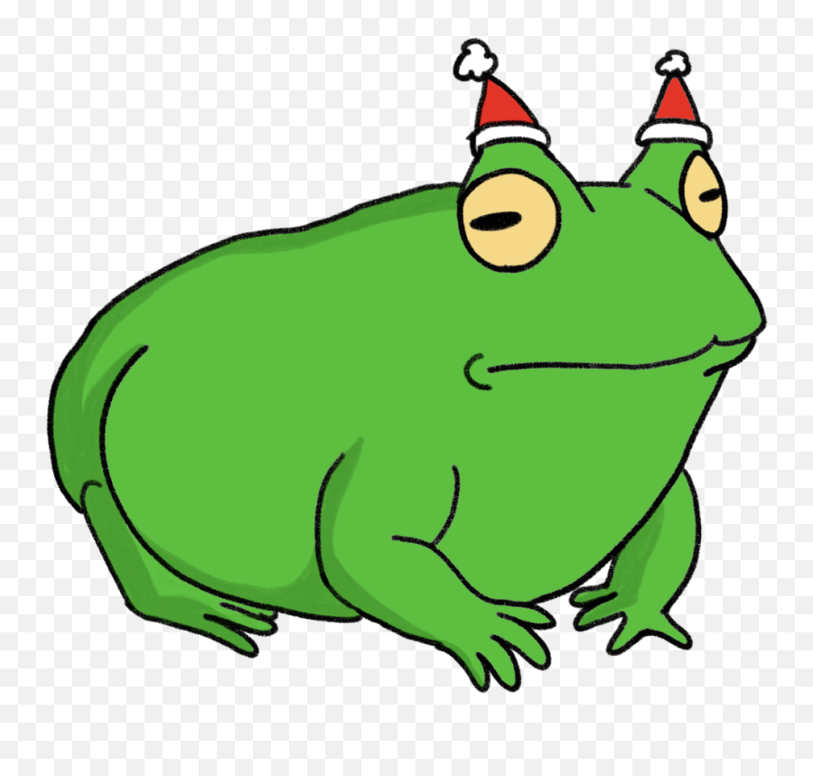 Santa Hat Png Tumblr - Frog Santa Hat Concept True Frog True Frog,Santa Hat Png Transparent