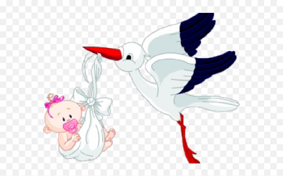Stork Clipart Baby Transparent Background - Bird Carrying Bird Carrying Baby Png,Baby Transparent Background