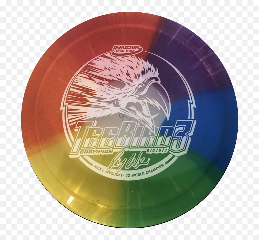 Innova Champion I - Dyed Teebird3 Ricky Wysocki Champion Teebird3 Png,Disc Golf Basket Png