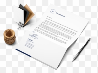 Logaster - Design Papel Timbrado png