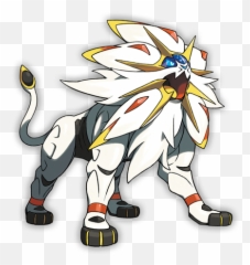 Sun And Pokémon Moon - Pokemon Legendary Solgaleo Png,Pokemon Sun Logo Png