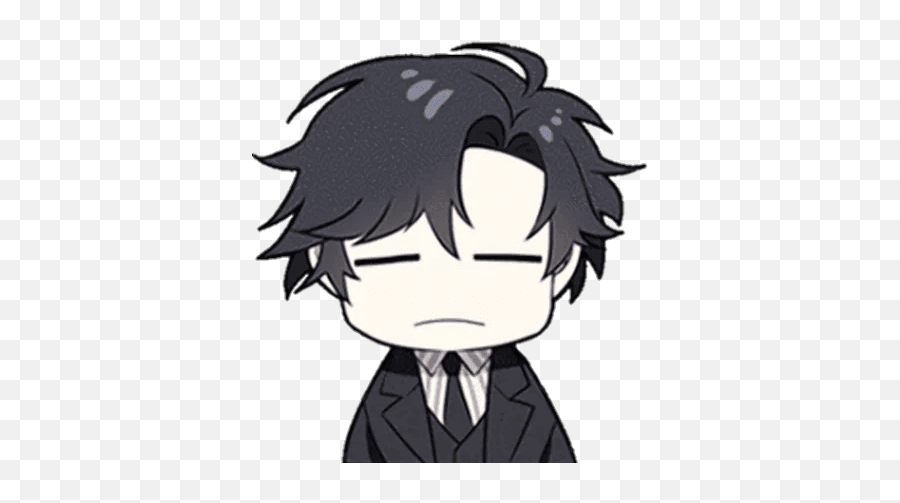 Mystic Stickers Set For Telegram - Mystic Messenger Emojis Jumin Png,Mystic Messenger Transparent