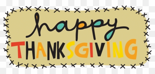 Happy Thanksgiving Clipart Transparent - Art Library Background png