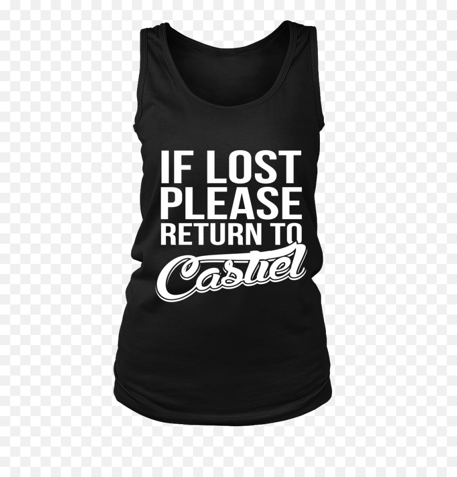 If Lost Return To Castiel - Active Tank Png,Castiel Png