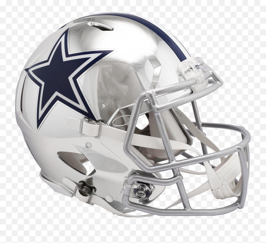 Download Cowboys Chrome Speed Authentic - Transparent Dallas Cowboys Helmet Png,Cowboys Helmet Png