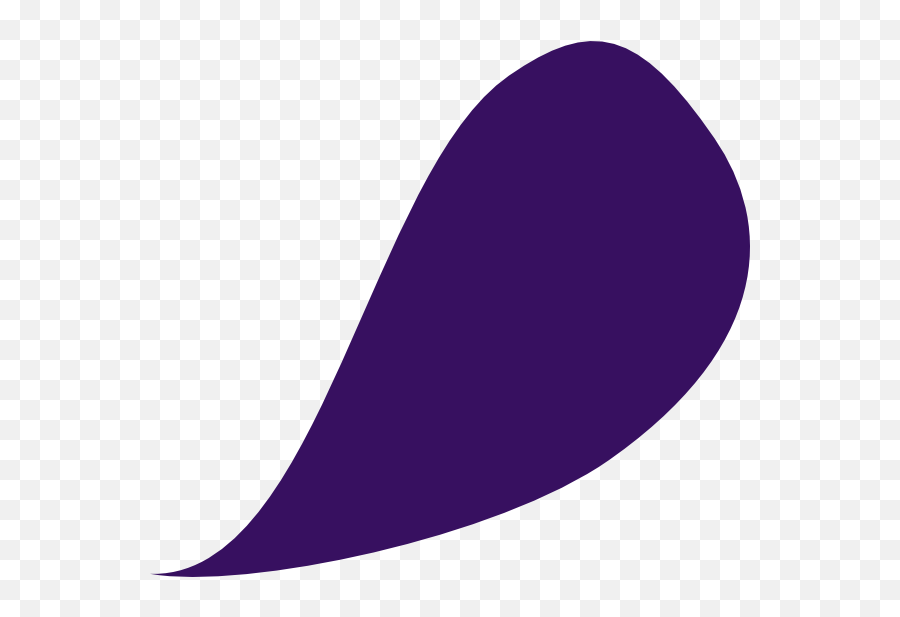 Tear Drop Png - Purple Leaf Clipart,Tear Drop Transparent