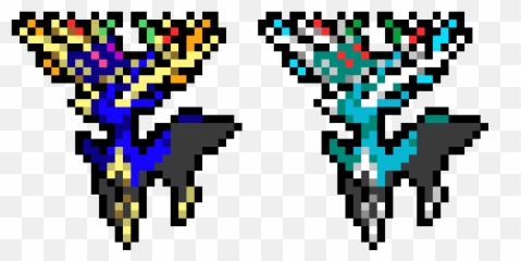 Xerneas - Xerneas Pixel Sprite Png,Xerneas Png