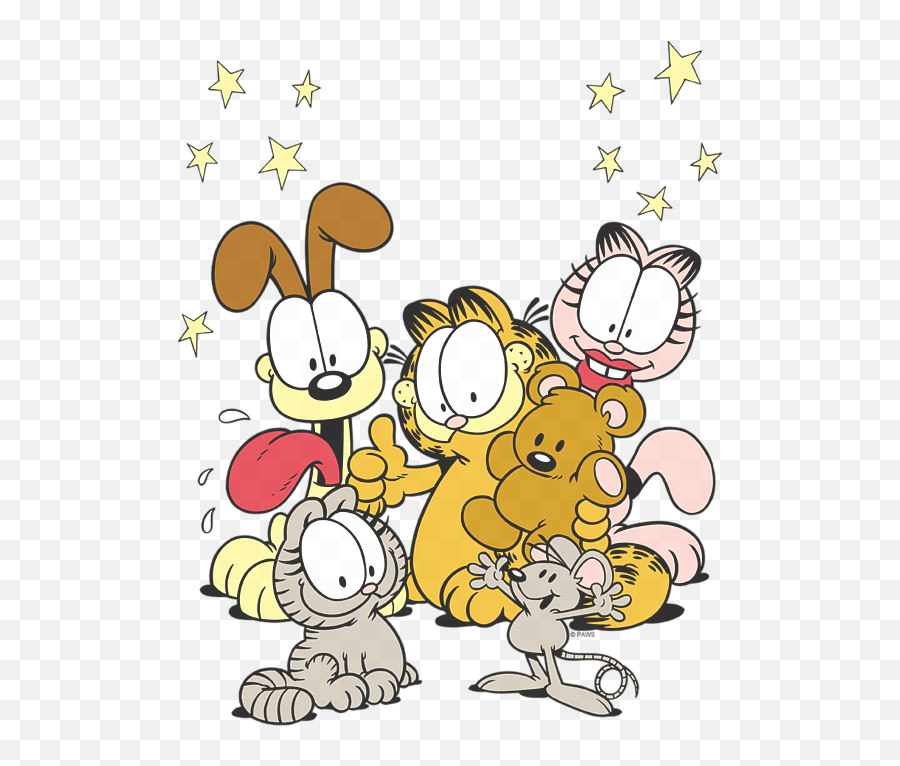 Garfield - Garfield Friends Odie Png,Garfield Transparent