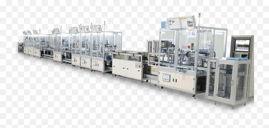 Brush Card Assembly Line Techland - Assembly Line Machine Png,Brush Line Png