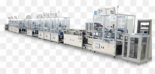 Brush Card Assembly Line Techland - Machine png