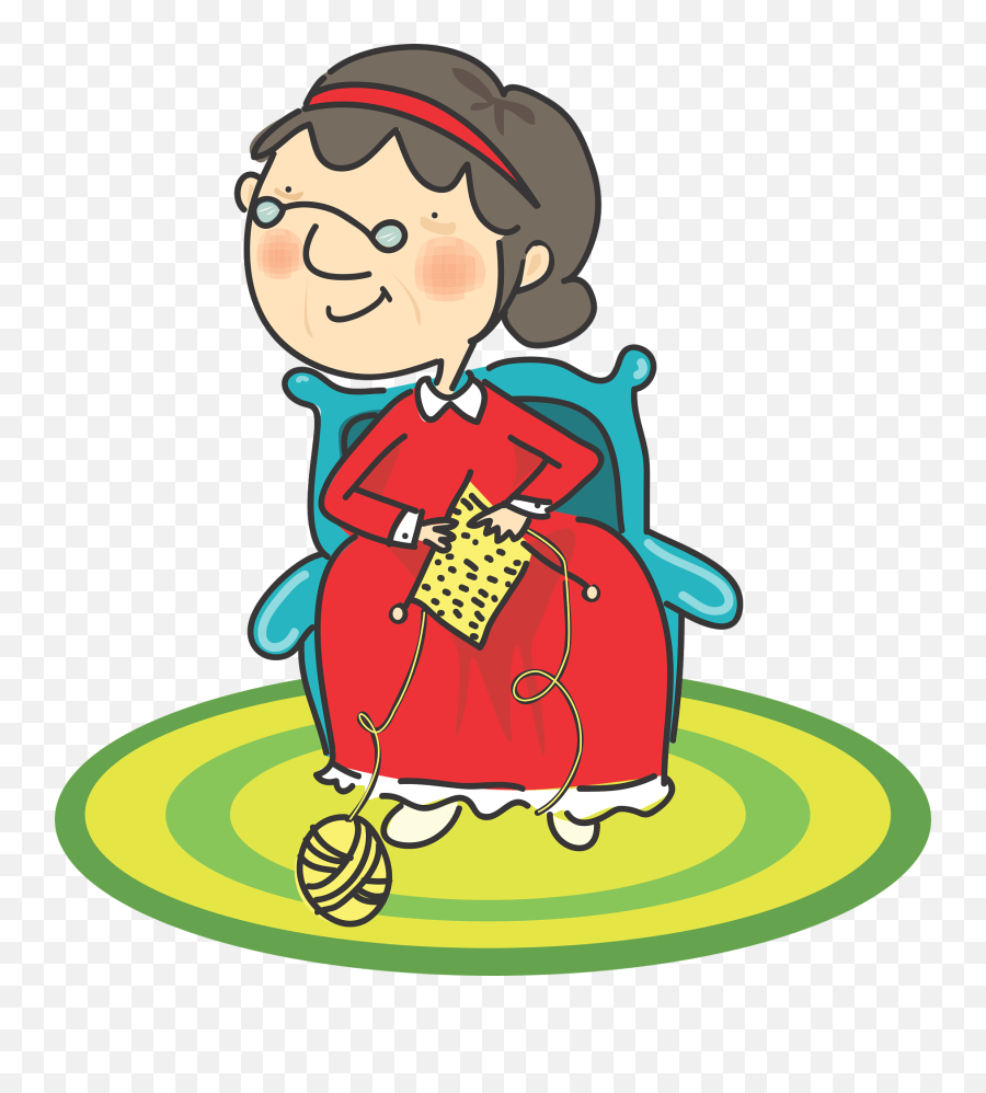 Knitting Clipart - Cuento De La Abuela Png,Knitting Png