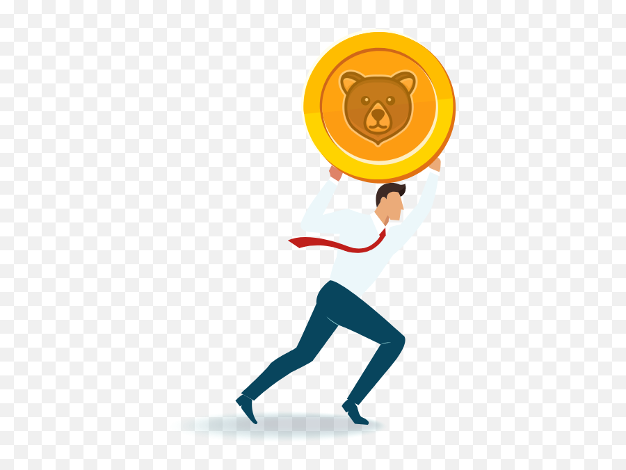 Hungry Bear - For Running Png,Icon Coin Wallet