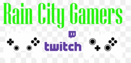 Rain City Gamers Twitch - Graphic Design png